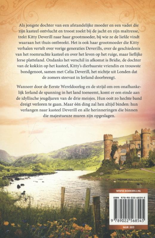 Achterkant van De vrouwen van kasteel Deverill