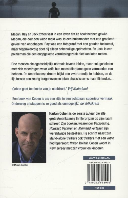 Achterkant van Blijf dichtbij