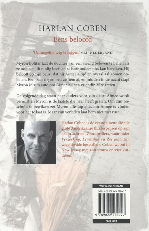 Achterkant van Eens beloofd