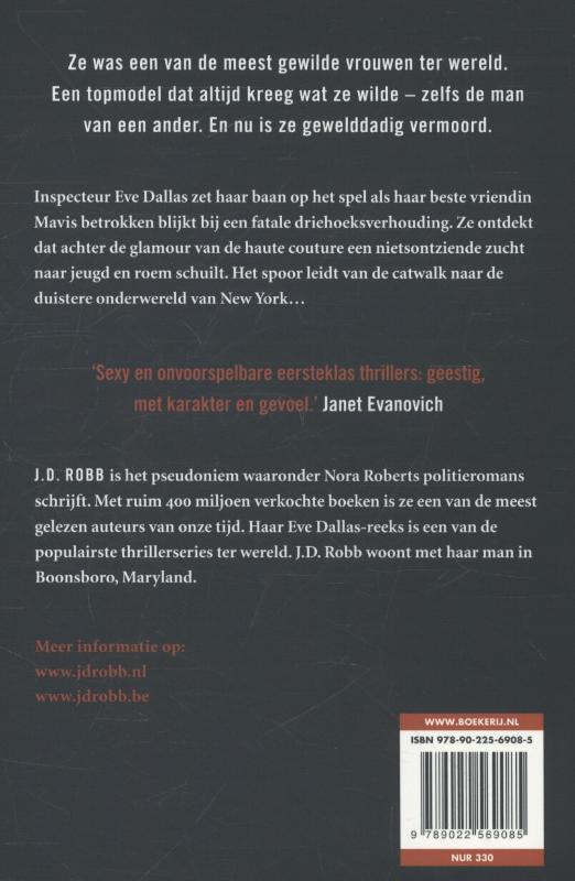 Achterkant van Vermoorde schoonheid