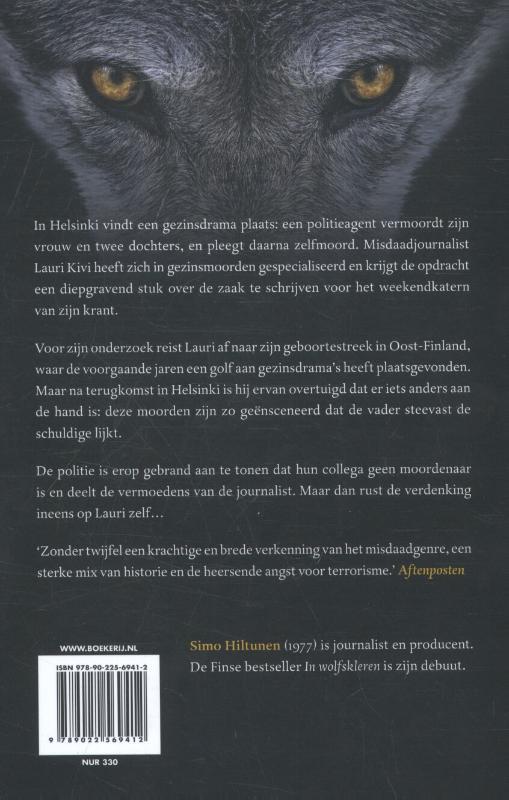 Achterkant van In wolfskleren