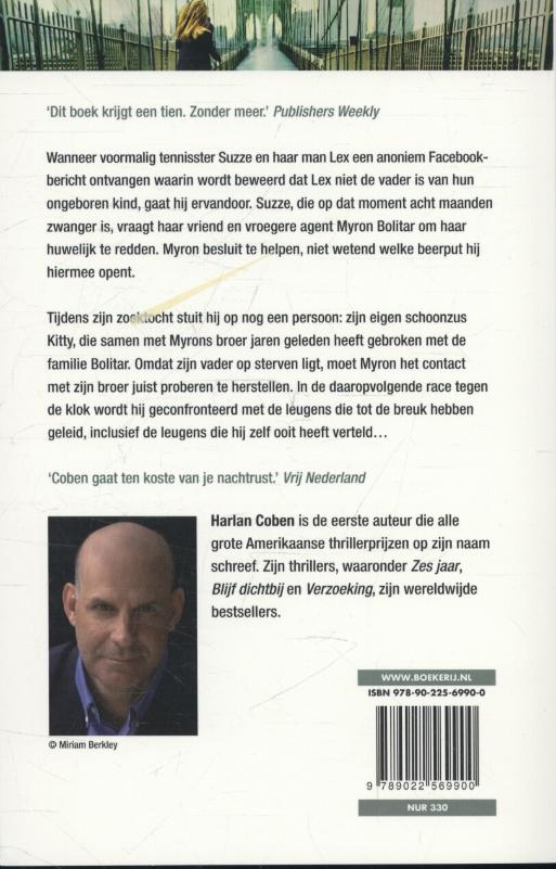 Achterkant van Levenslijn