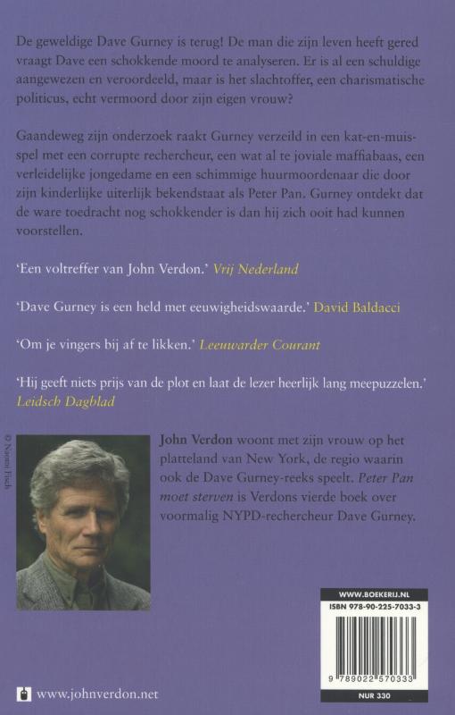 Achterkant van Peter Pan moet sterven