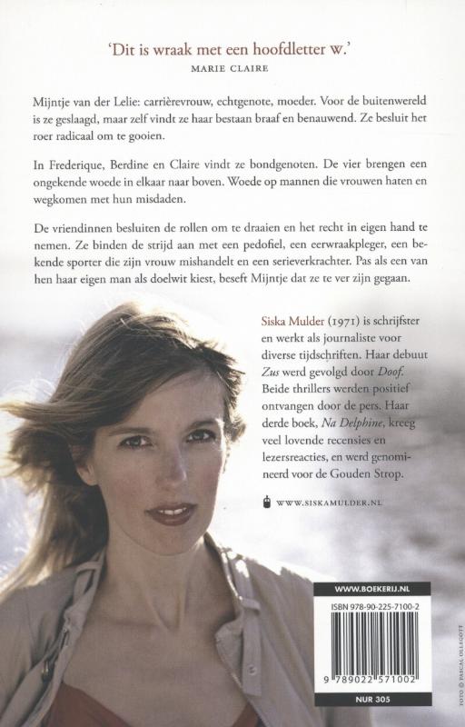 Achterkant van Met zachte hand
