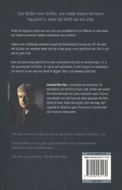 Achterkant van Een tik op het raam