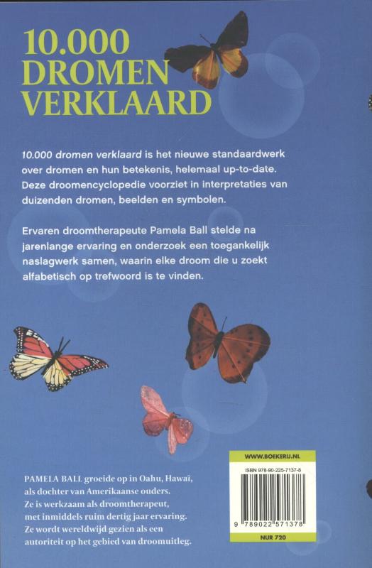 Achterkant van 10.000 dromen verklaard