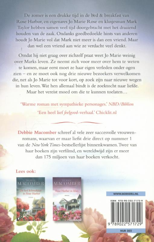 Achterkant van Liefdesbrieven in Rose Harbor
