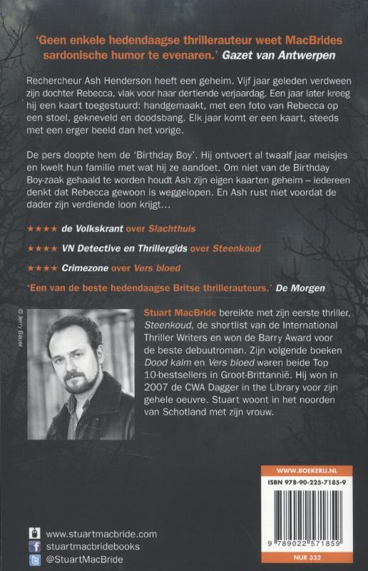Achterkant van Dertien