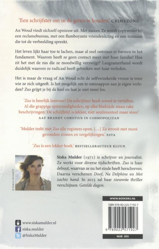 Achterkant van Zus