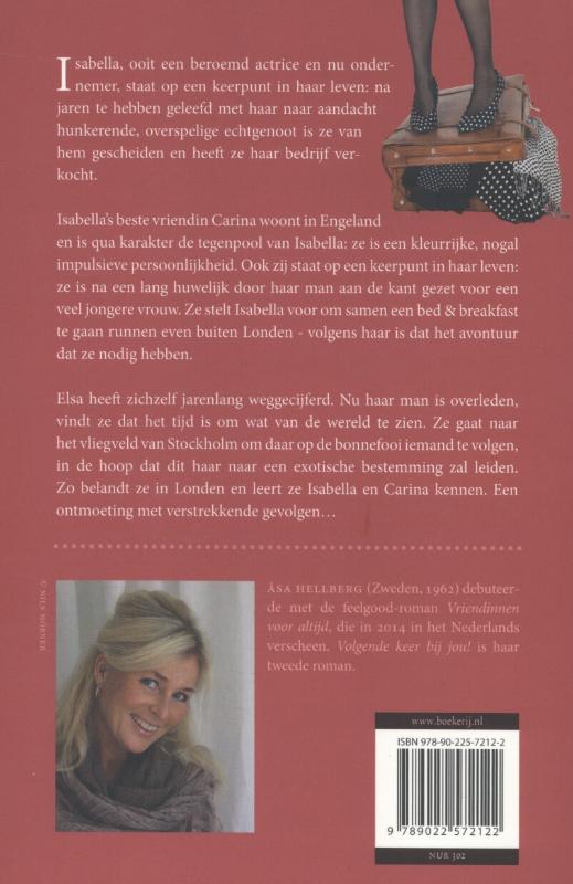 Achterkant van Volgende keer bij jou!