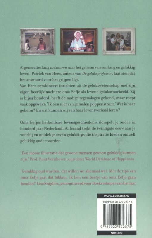 Achterkant van De geluksoma