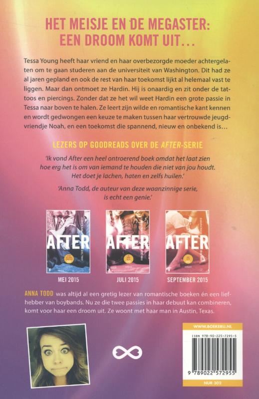 Achterkant van Hier begint alles