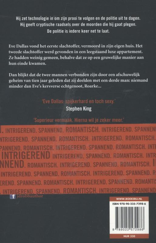 Achterkant van Vermoord uit wraak