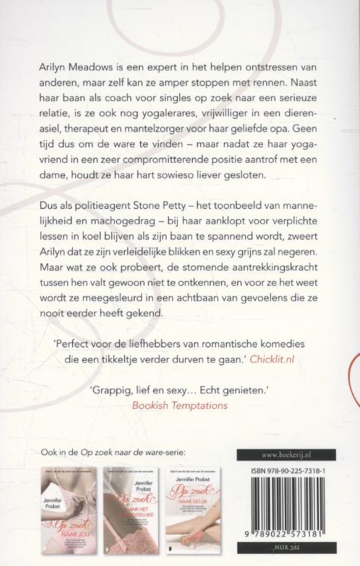 Achterkant van Op zoek naar altijd