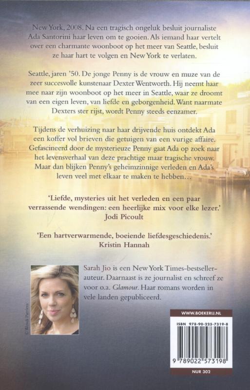 Achterkant van Die avond aan het meer