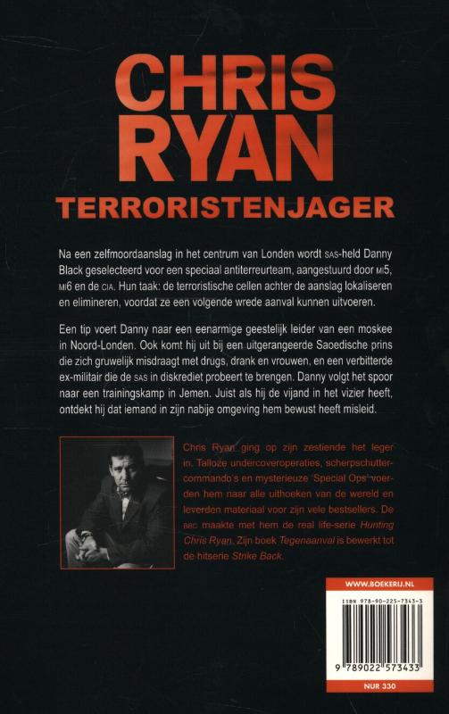 Achterkant van Terroristenjager
