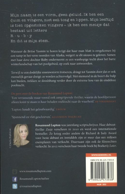 Achterkant van Dochter