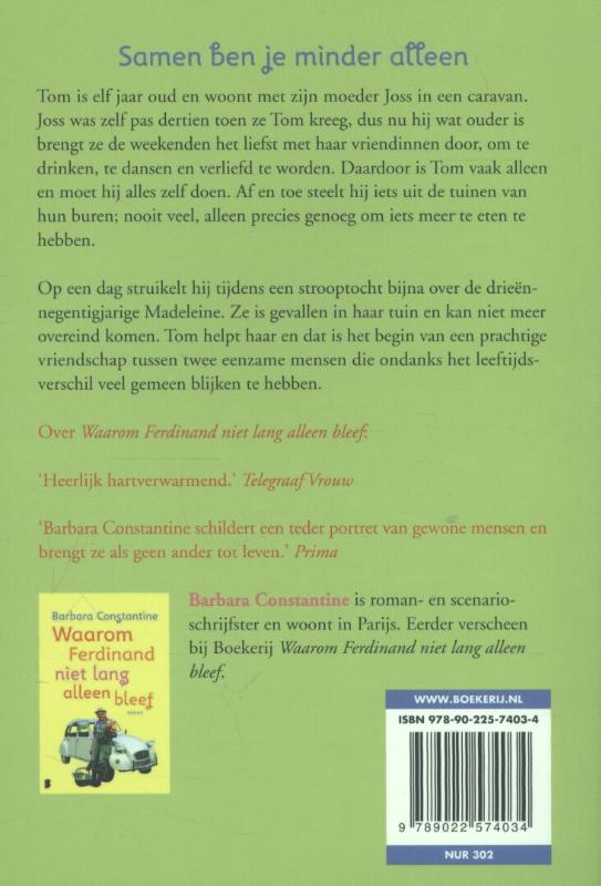 Achterkant van Tom, kleine Tom