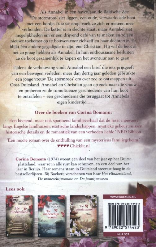Achterkant van De stormroos