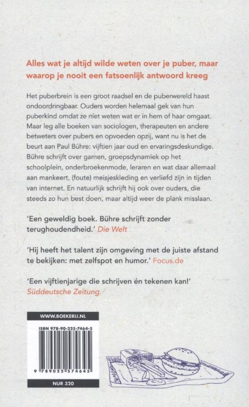 Achterkant van Puber leaks