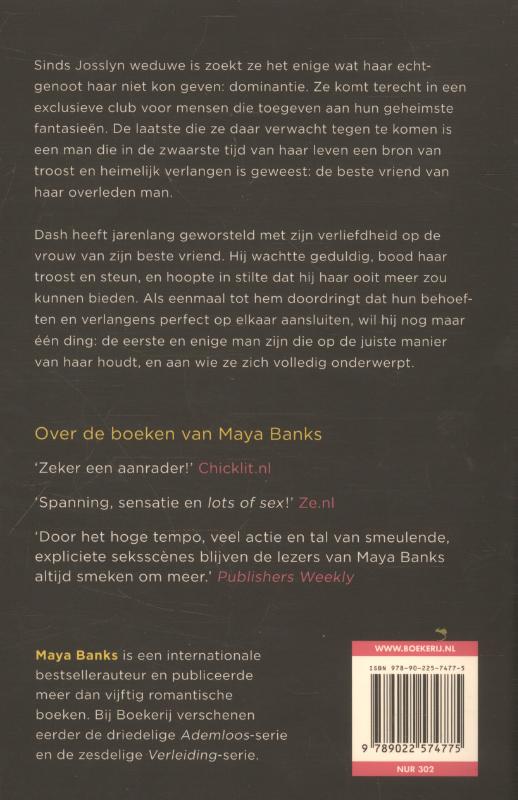 Achterkant van Laat me nooit meer los