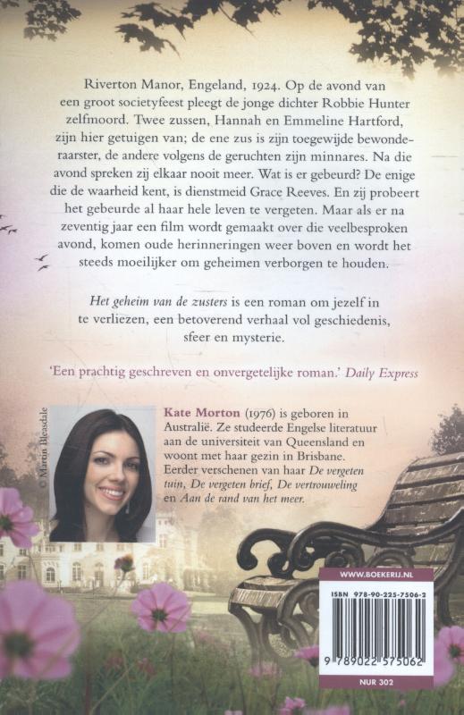 Achterkant van Het geheim van de zusters