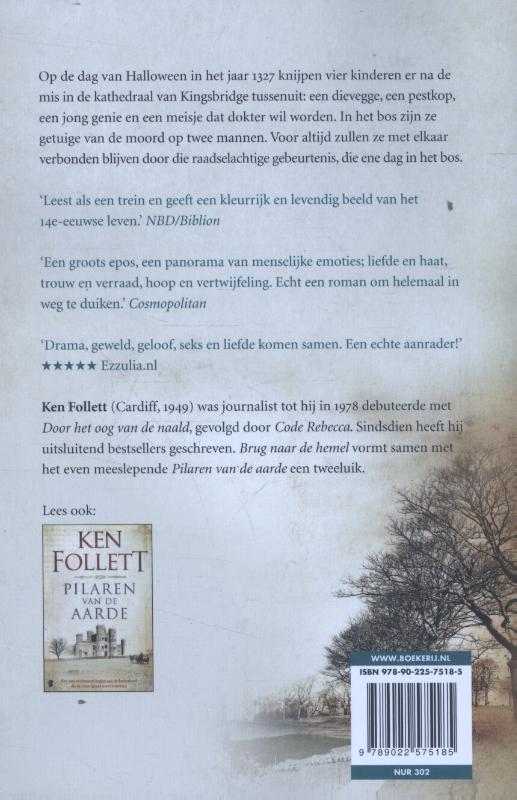 Achterkant van Brug naar de hemel
