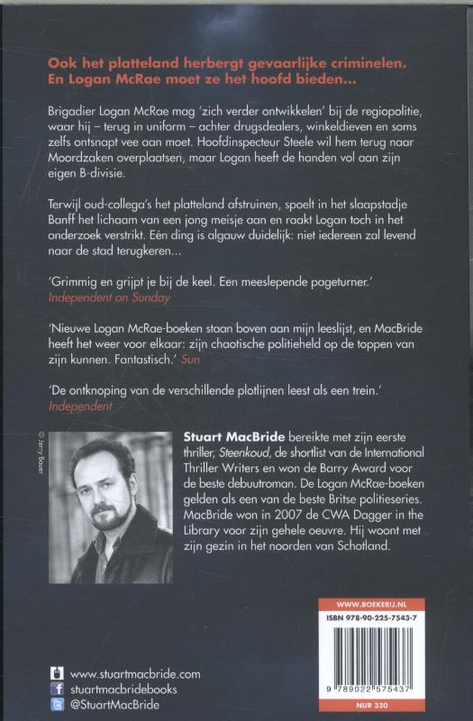 Achterkant van De vermisten en de doden