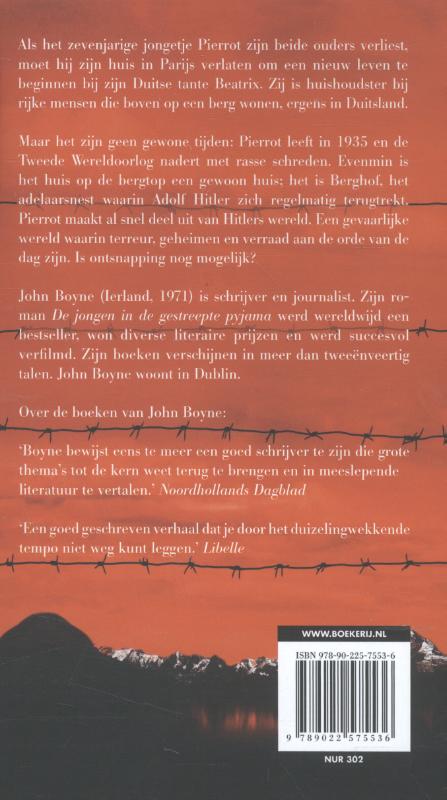 Achterkant van De jongen op de berg
