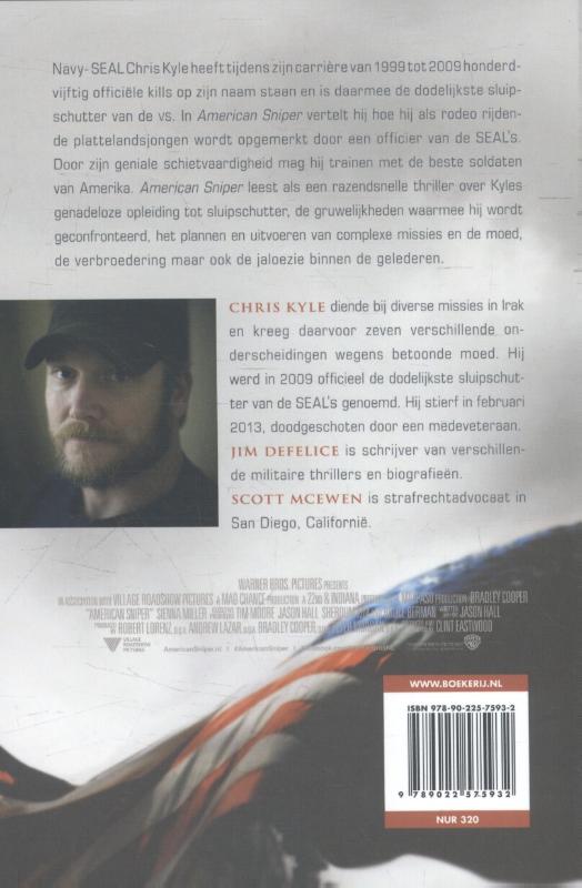 Achterkant van American Sniper