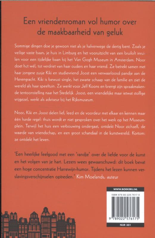 Achterkant van Drie vrienden, een huis (en een klusjesman)