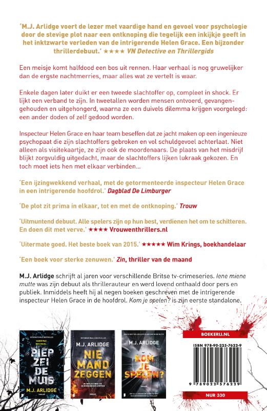 Achterkant van Iene Miene Mutte
