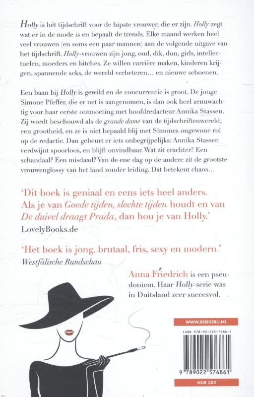 Achterkant van De verdwenen hoofdredacteur