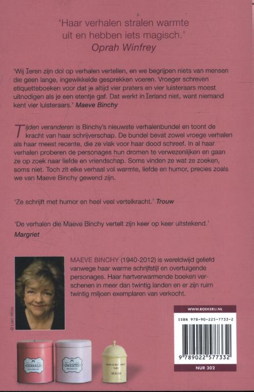 Achterkant van Tijden veranderen