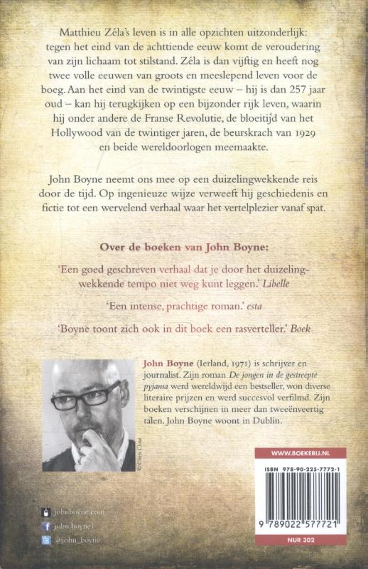 Achterkant van Dief van de tijd