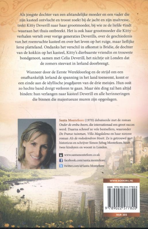 Achterkant van De vrouwen van kasteel Deverill