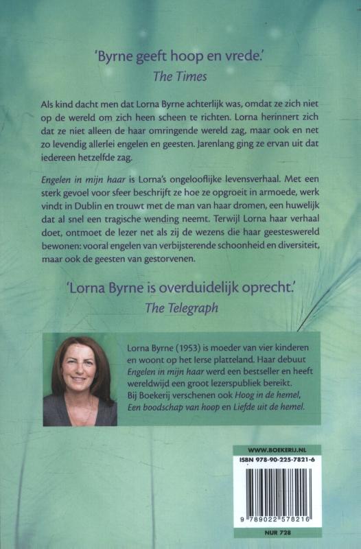 Achterkant van Engelen in mijn haar