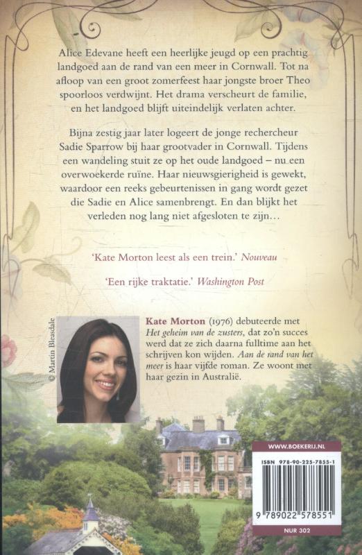 Achterkant van Aan de rand van het meer