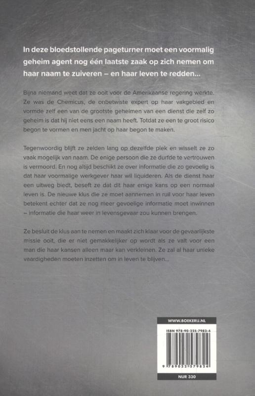 Achterkant van De chemicus