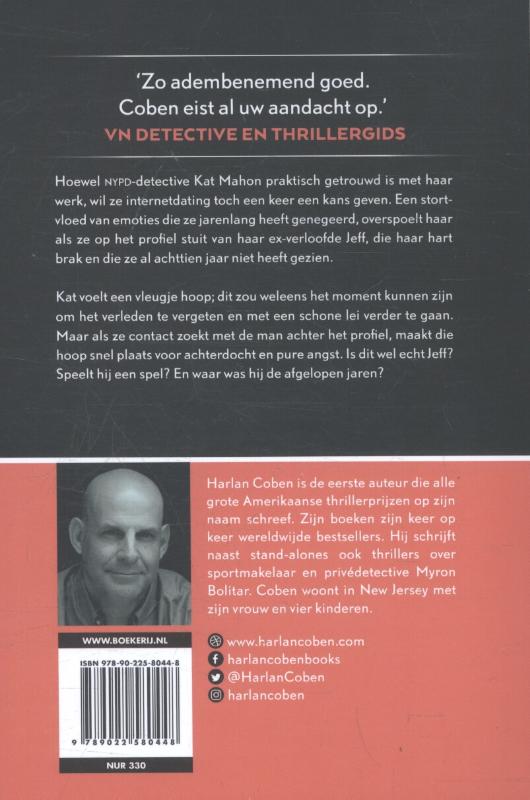 Achterkant van Ik mis je
