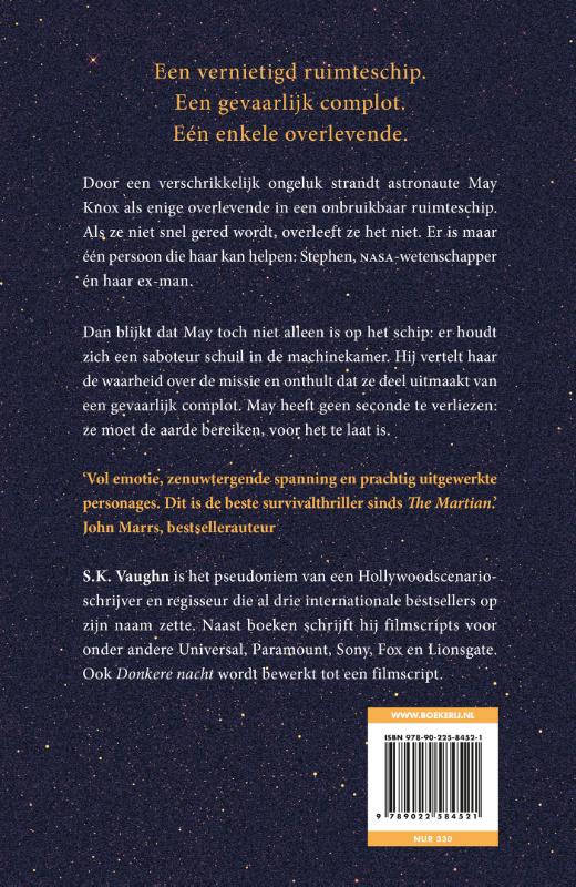 Achterkant van Donkere nacht