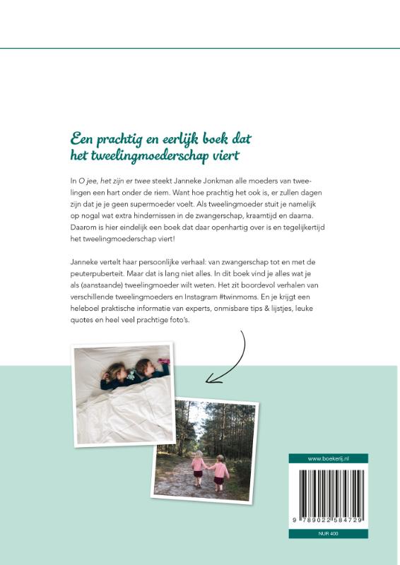 Achterkant van O jee, het zijn er twee