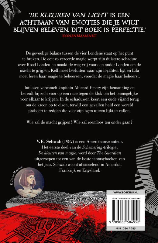 Achterkant van De kleuren van licht