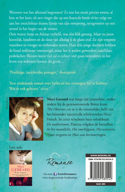 Achterkant van Het voorbijgaan