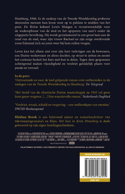 Achterkant van The aftermath