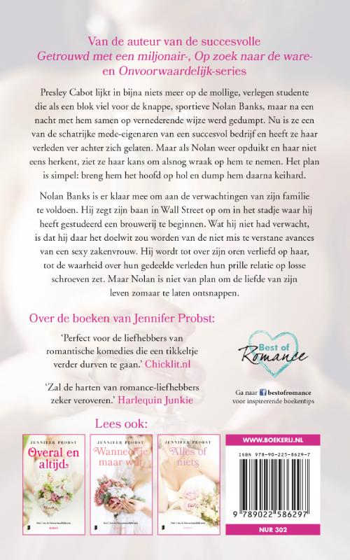 Achterkant van Jouw onweerstaanbare charmes