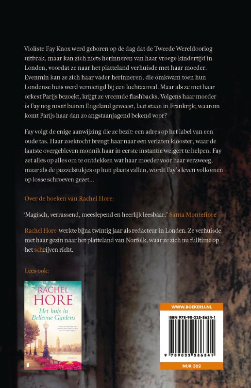Achterkant van Een week in Parijs