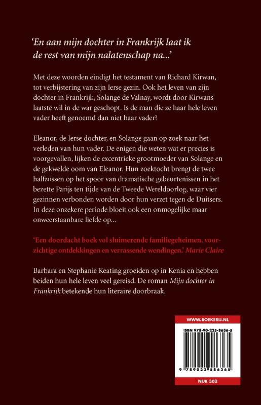Achterkant van Mijn dochter in Frankrijk