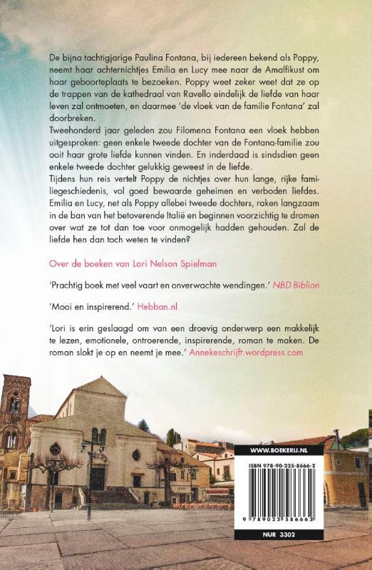 Achterkant van De dochters van Fontana
