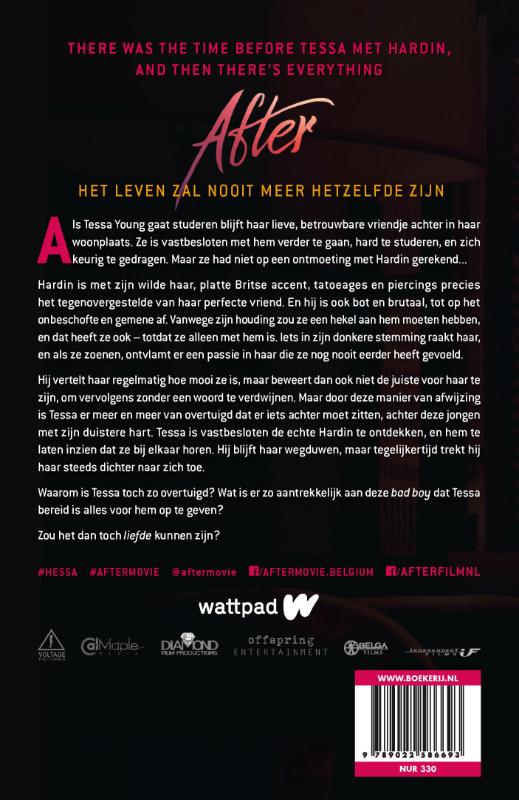 Achterkant van Hier begint alles